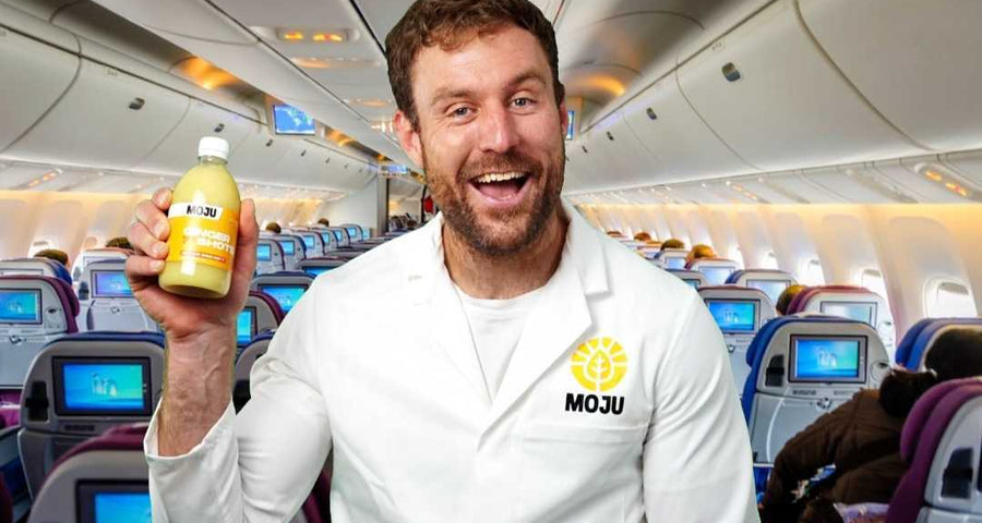 The benefits of ginger shots for cabin crew