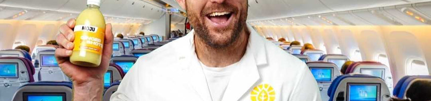 COME FLY WITH ME, REVIEWING THE BENEFITS OF GINGER SHOTS FOR CABIN CREW