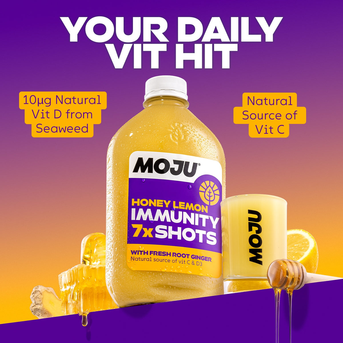 4 x HONEY LEMON DOSING BOTTLES