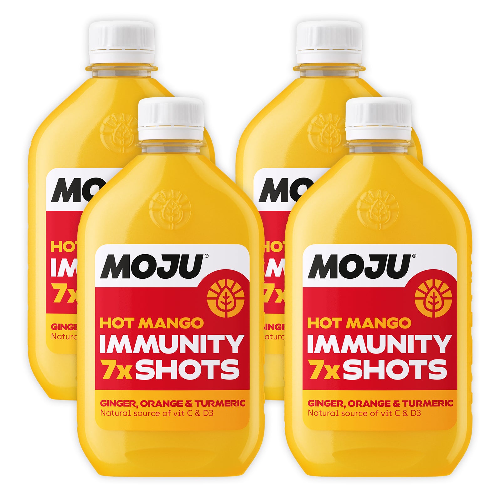 Hot Mango Immunity Shots | 4x420ml Bottles – MOJU