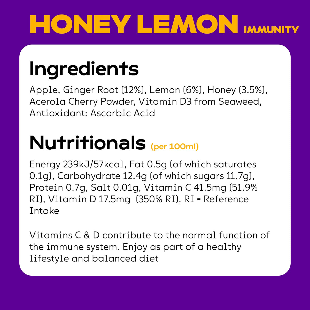 4 x HONEY LEMON DOSING BOTTLES