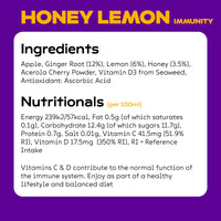 4 x HONEY LEMON DOSING BOTTLES