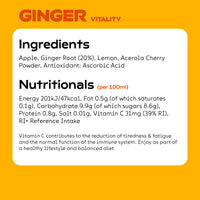 4 x GINGER DOSING BOTTLES