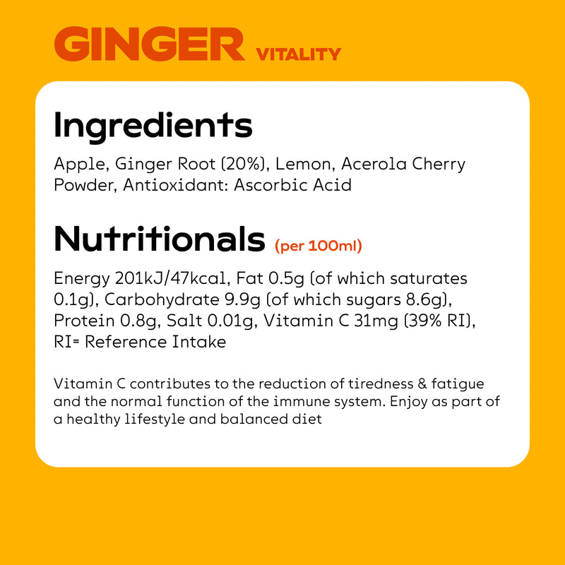 4 x GINGER DOSING BOTTLES