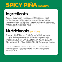 4 x SPICY PIÑA DOSING BOTTLES