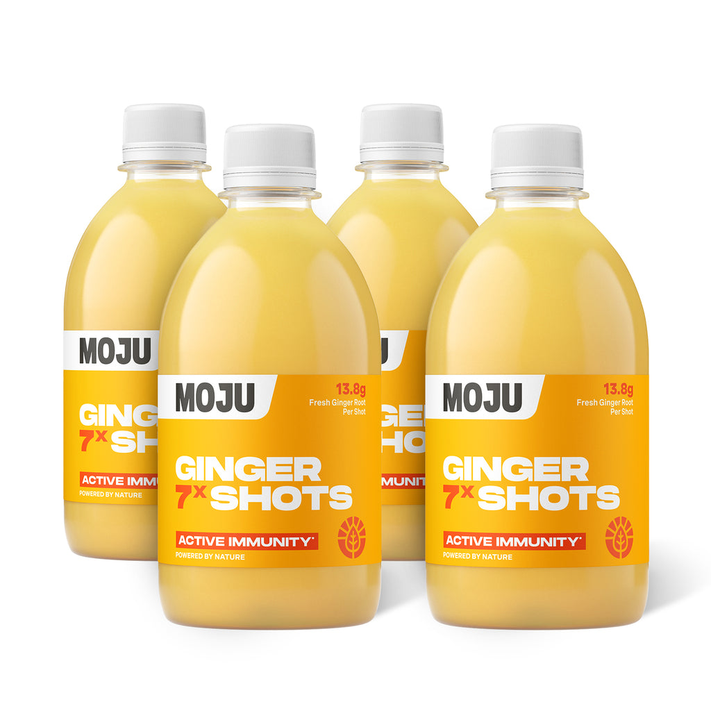 Ginger Shots Fresh, Raw and Cold Pressed Healthy Ginger Shots